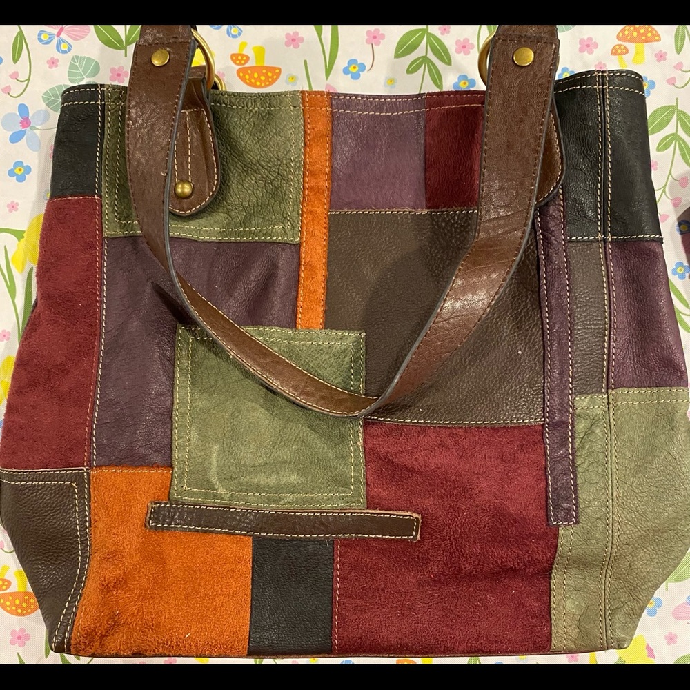 1980’s vintage patch purse